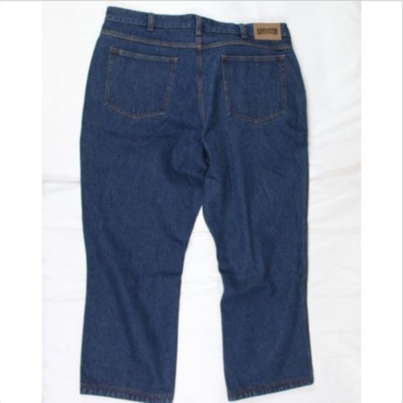 Duluth Trading Men's Dark Blue Jeans 42x30 Work - Picture 8 of 8